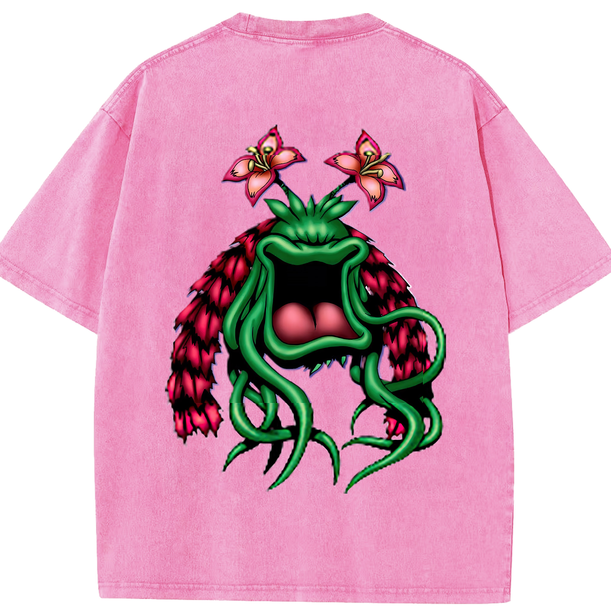 （画像用） 遊☆戯☆王 Yu-Gi-Oh! 綿100% ヴィンテージ風 半袖Tシャツ（背面プリント）